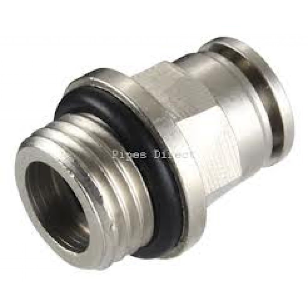 Raccordo diritto 6 mm - 1/4" Metallico Raccordo diritto 6 mm - 1/4" Metallico