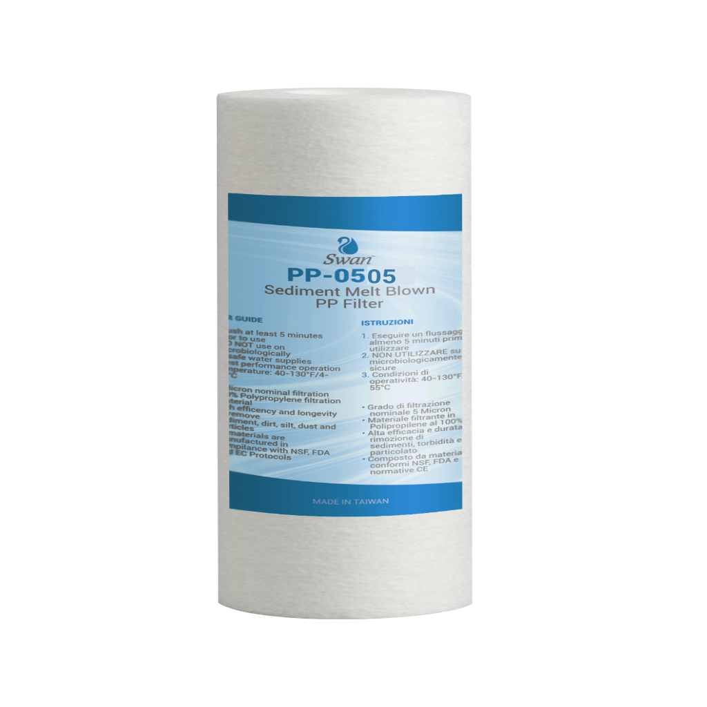 Cartuccia a Sedimenti Swan 5" 5 micron